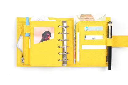 Moterm A7 Pocket 2.0 Litchi Luxe 30mm Rings Planner