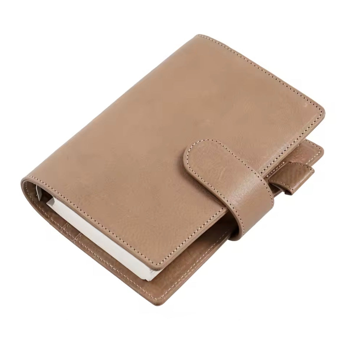 Moterm Personal Size Elite 25mm Rings Vegetable Tanned Leather Planner