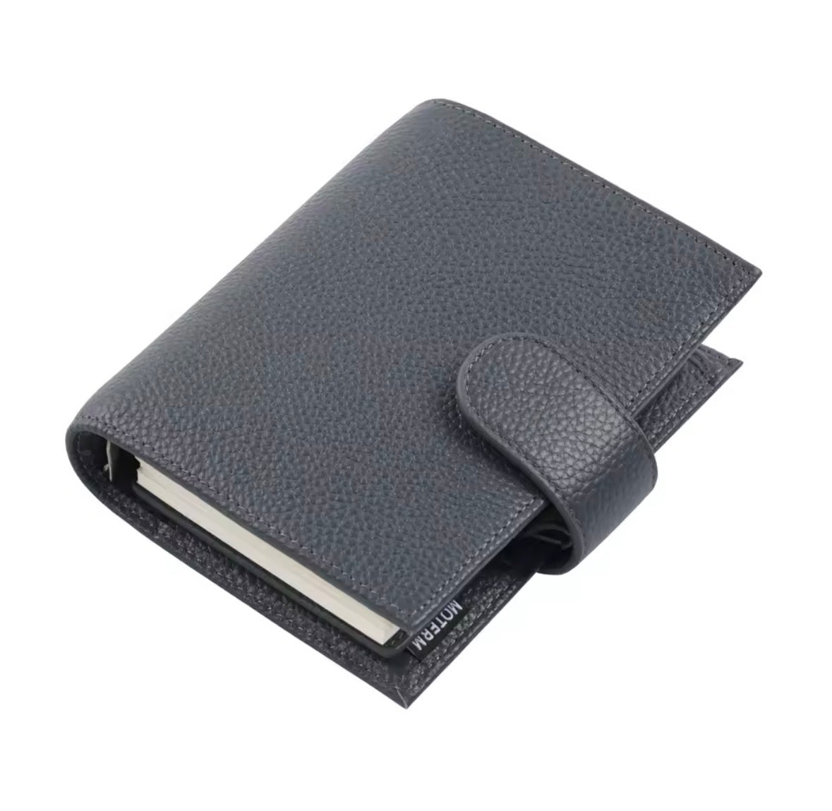 Moterm A7 2.0 litchi Regular Pocket 19mm Rings Planner