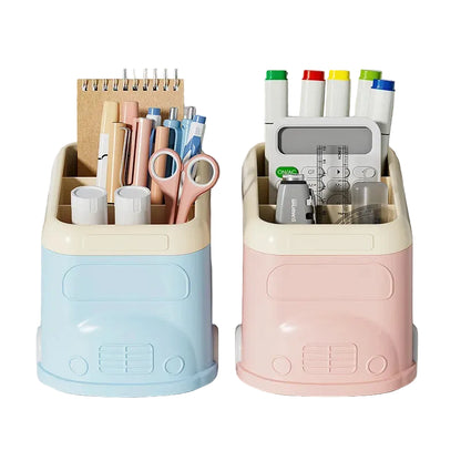 Bus office supplies pen holder organizer