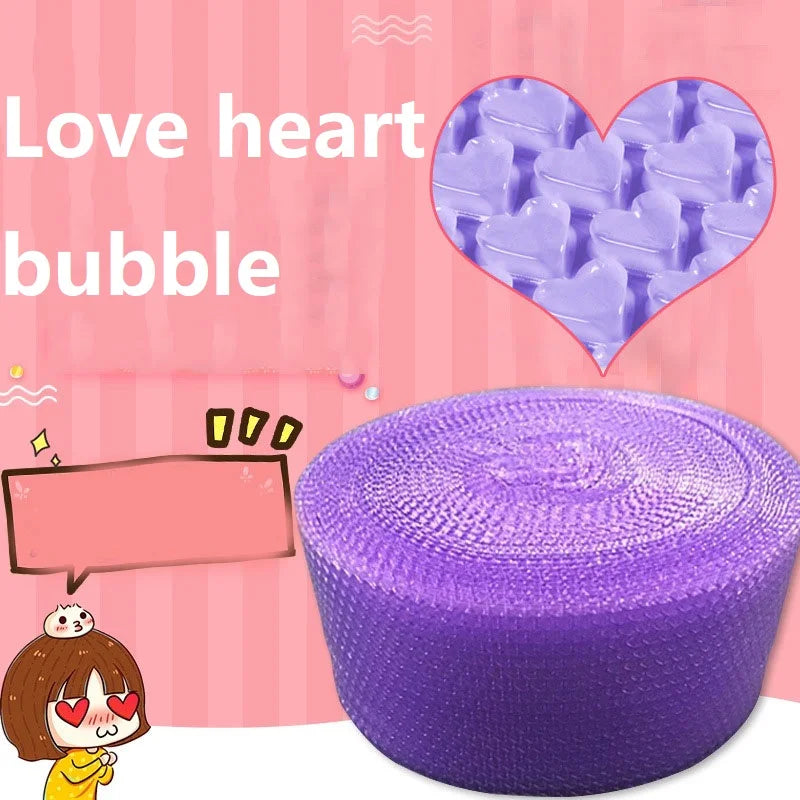 Buffer Packaging Heart Bubble Wrap