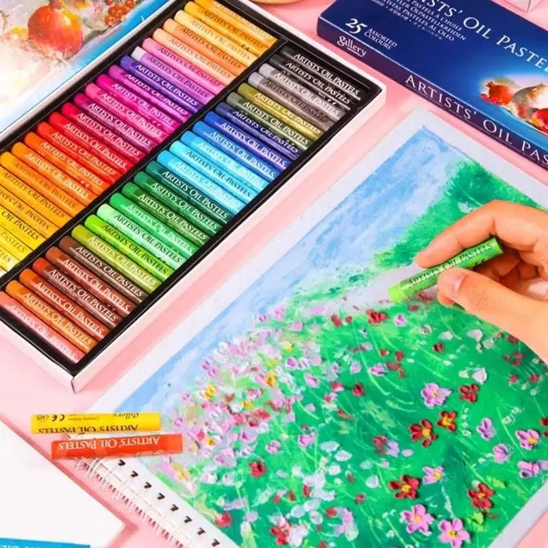 25/50 Oil Pastel Stick Set
