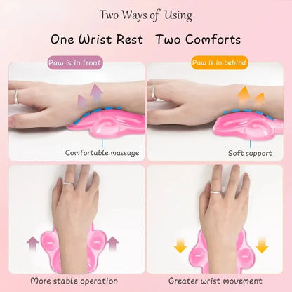 Cat Paw Wrist Rest Pad for Mouse
