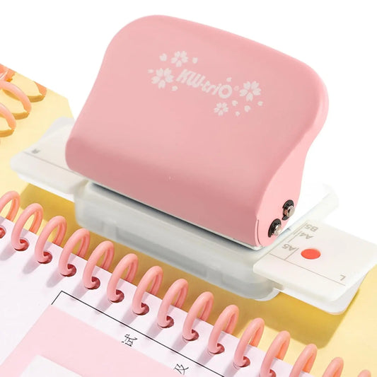 6-hole loose-leaf punch