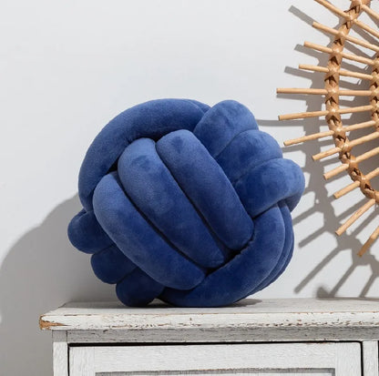 Decorative Throw Knot Pillow Ball