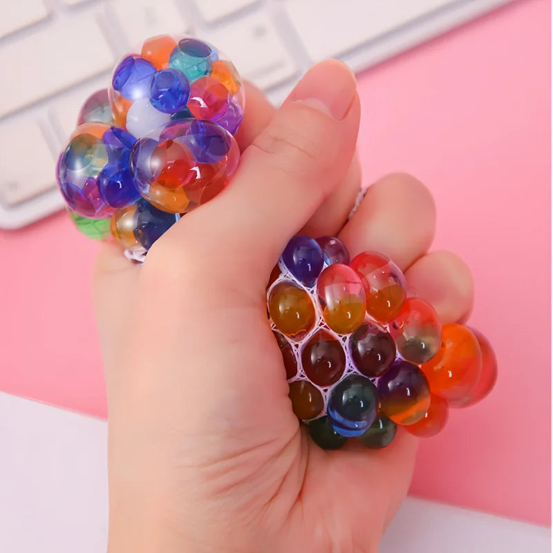 Rainbow Bead Decompression Ball