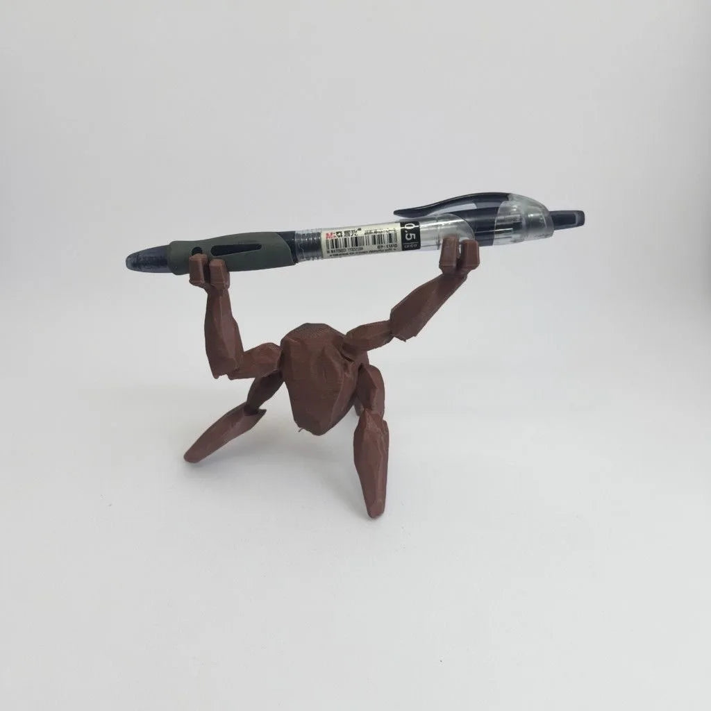 Creative Rocky Alien Pen Holder Figurine
