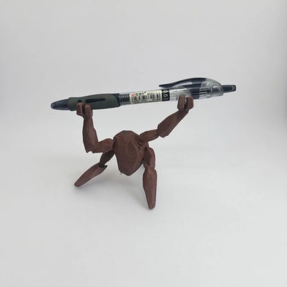 Creative Rocky Alien Pen Holder Figurine
