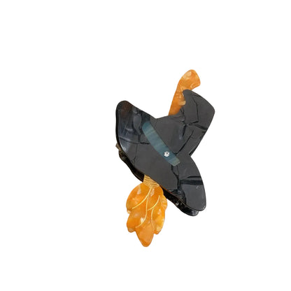 Poison apple hair claw clip