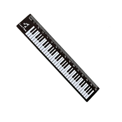 1pcs Creative piano keys Ruler
