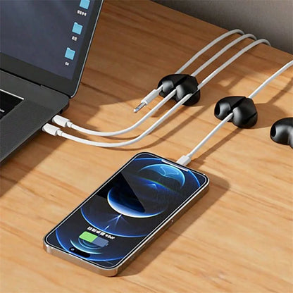 Heart-Shaped Mini Cable Winder Organizers