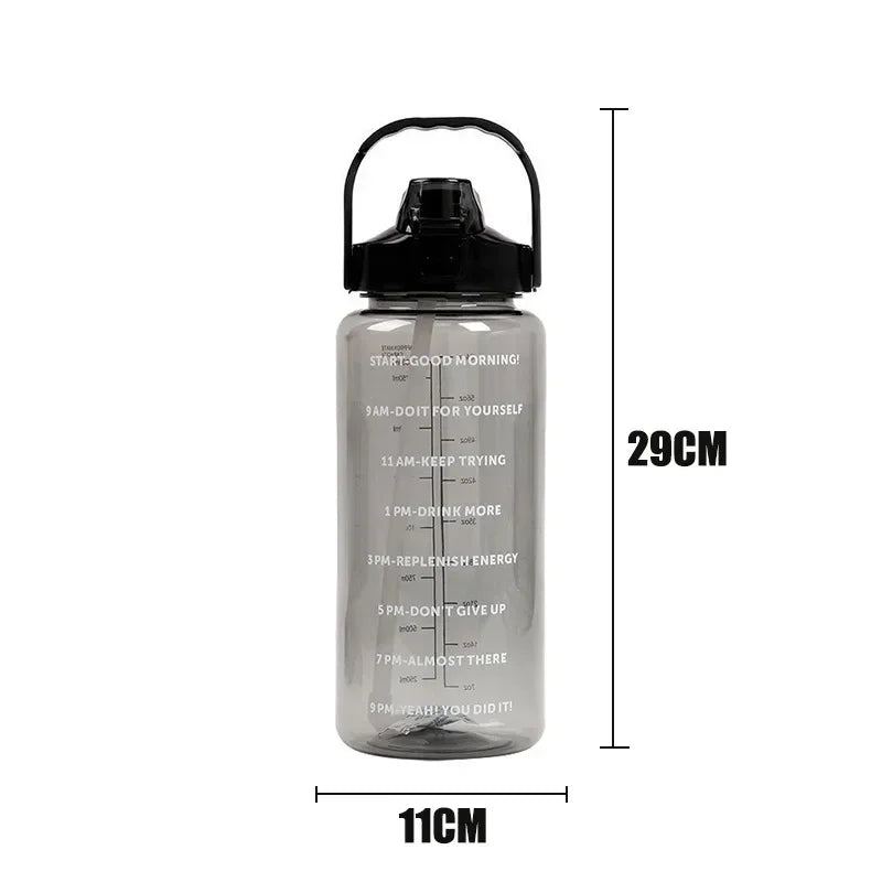 2 Liters Plastic Kettle Portable Travel Water Bottle
