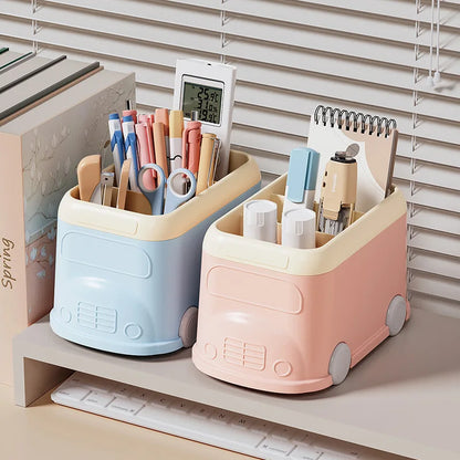 Bus office supplies pen holder organizer
