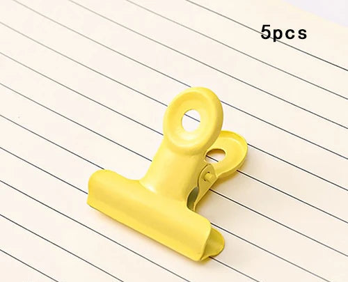 5pcs Metal binder clip