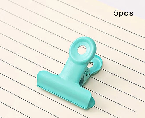 5pcs Metal binder clip