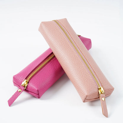 Genuine Leather Pencil Case Holder