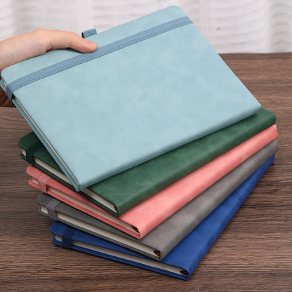 Vintage A5 leather strap notebook