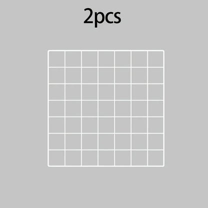 2pcs - Metal photo wall grid panel
