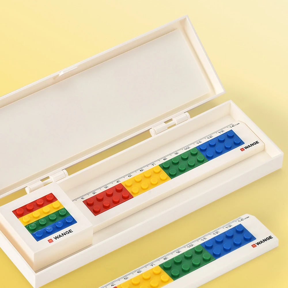 Building Blocks Pencil Case Stationery Set