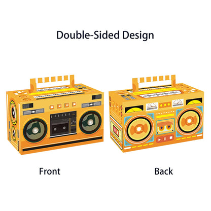 6/12/24pcs 80s 90s Novelty Boombox party Favor Boxes