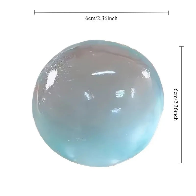 Blue/ pink Maltose round Squishy