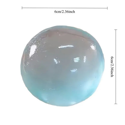 Blue/ pink Maltose round Squishy