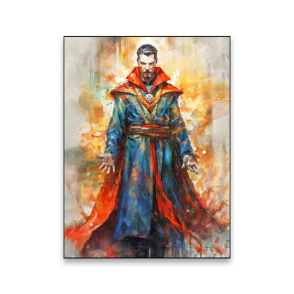 Superhero movie wall art poster