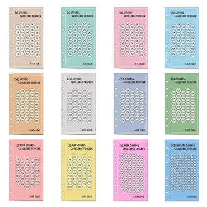 A6 100 Envelopes savings challenge