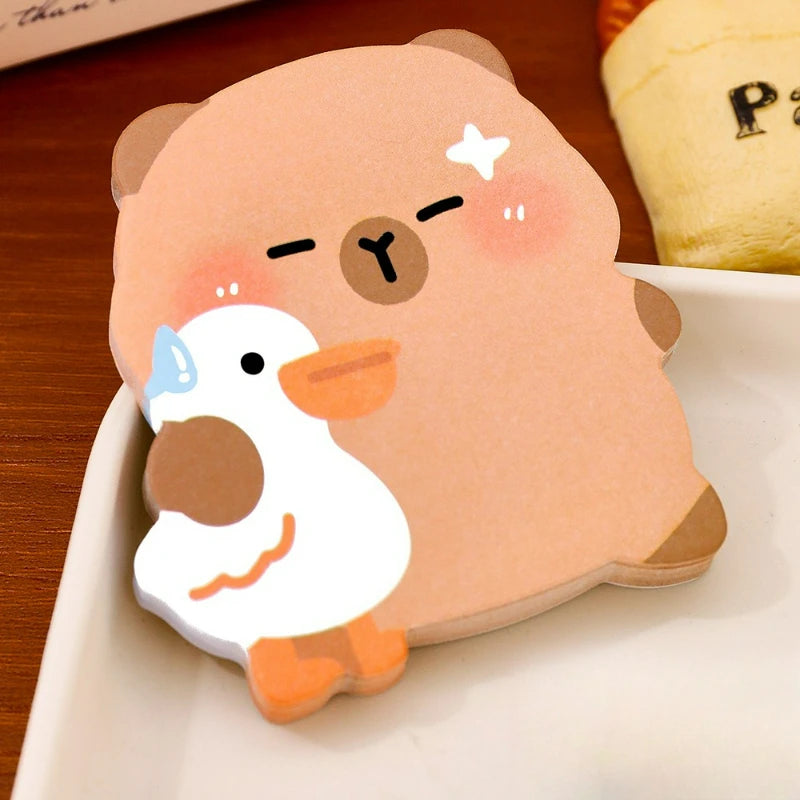 60sheets capybara sticky notes