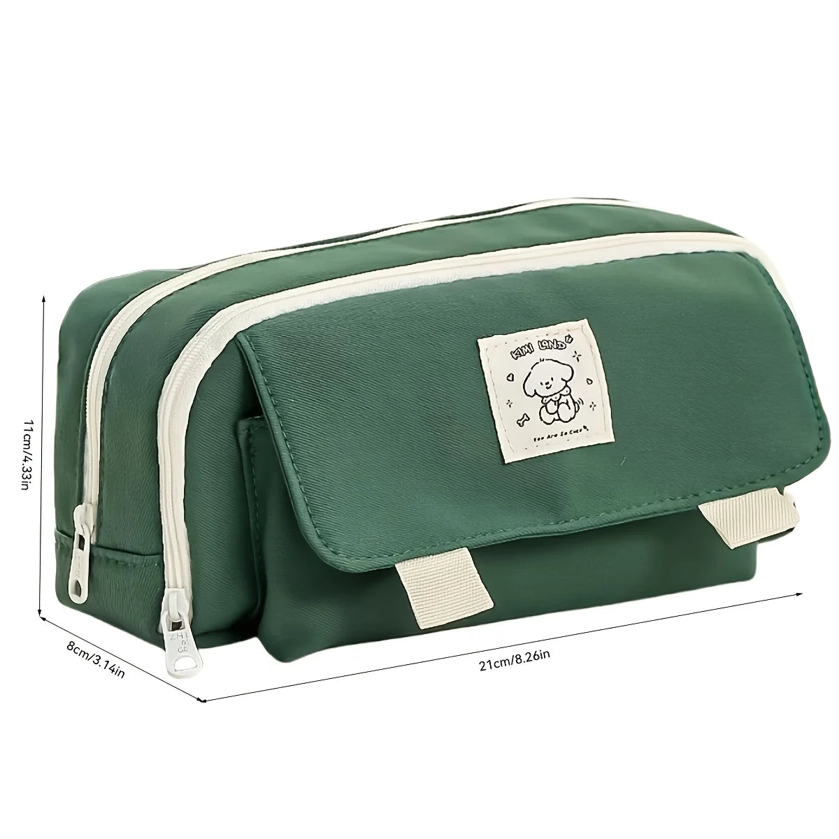 Cartoon Dog Pencil Bag Pen Case