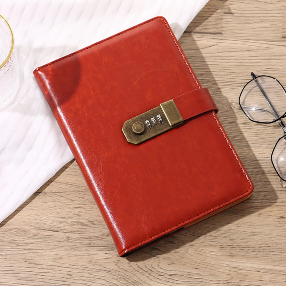 200 Pages A5 Notebook with Coded Lock