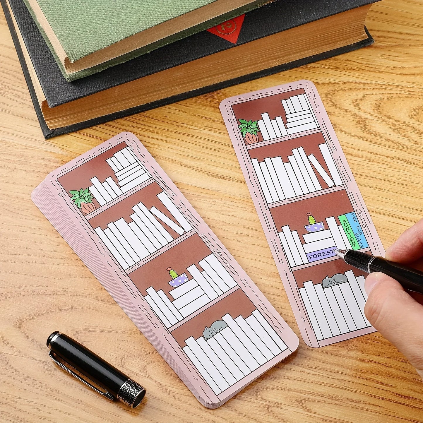 20/50 Pcs Bookshelf Design Bookmark