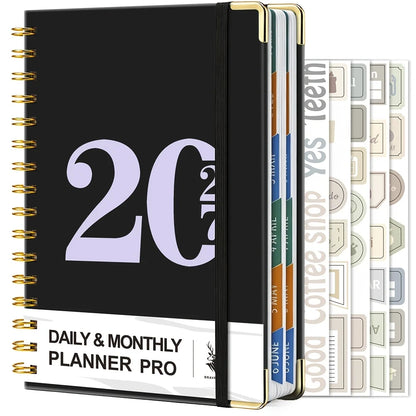 2027 Spiral notebook daily planner
