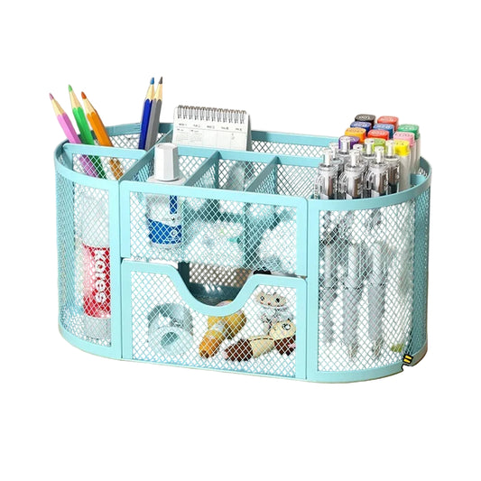 Mesh oval Desk Organizer
