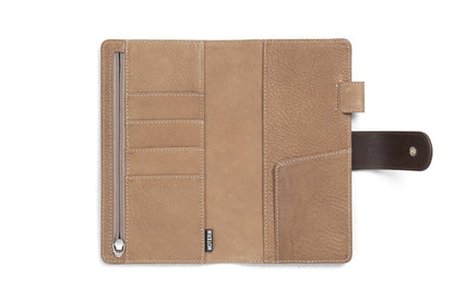 Moterm elite weekly full grain vegetable leather cover