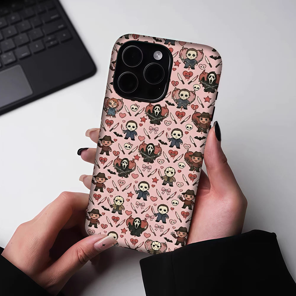Horror movie characters Magnetic Phone Case For IPhone 12,13,14,15,16,17