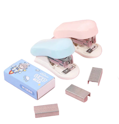 Cartoon Mini Stapler Set