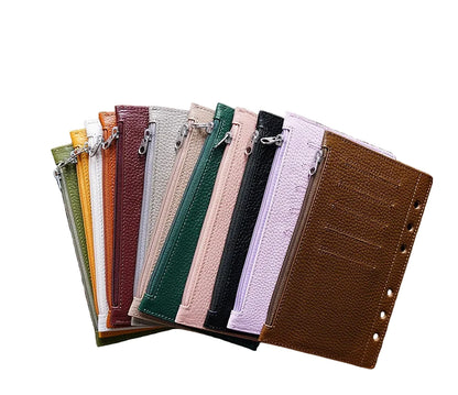 Moterm Zipper Flyleaf for A6 Size Ring Planner