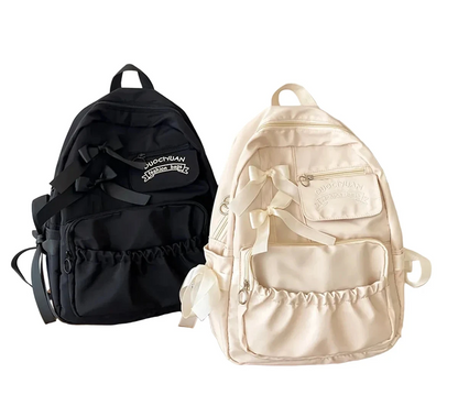 Cute Bow Accent Backpack