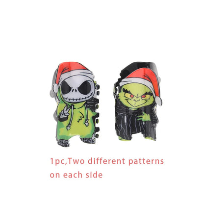 Halloween Christmas horror villains claw clip