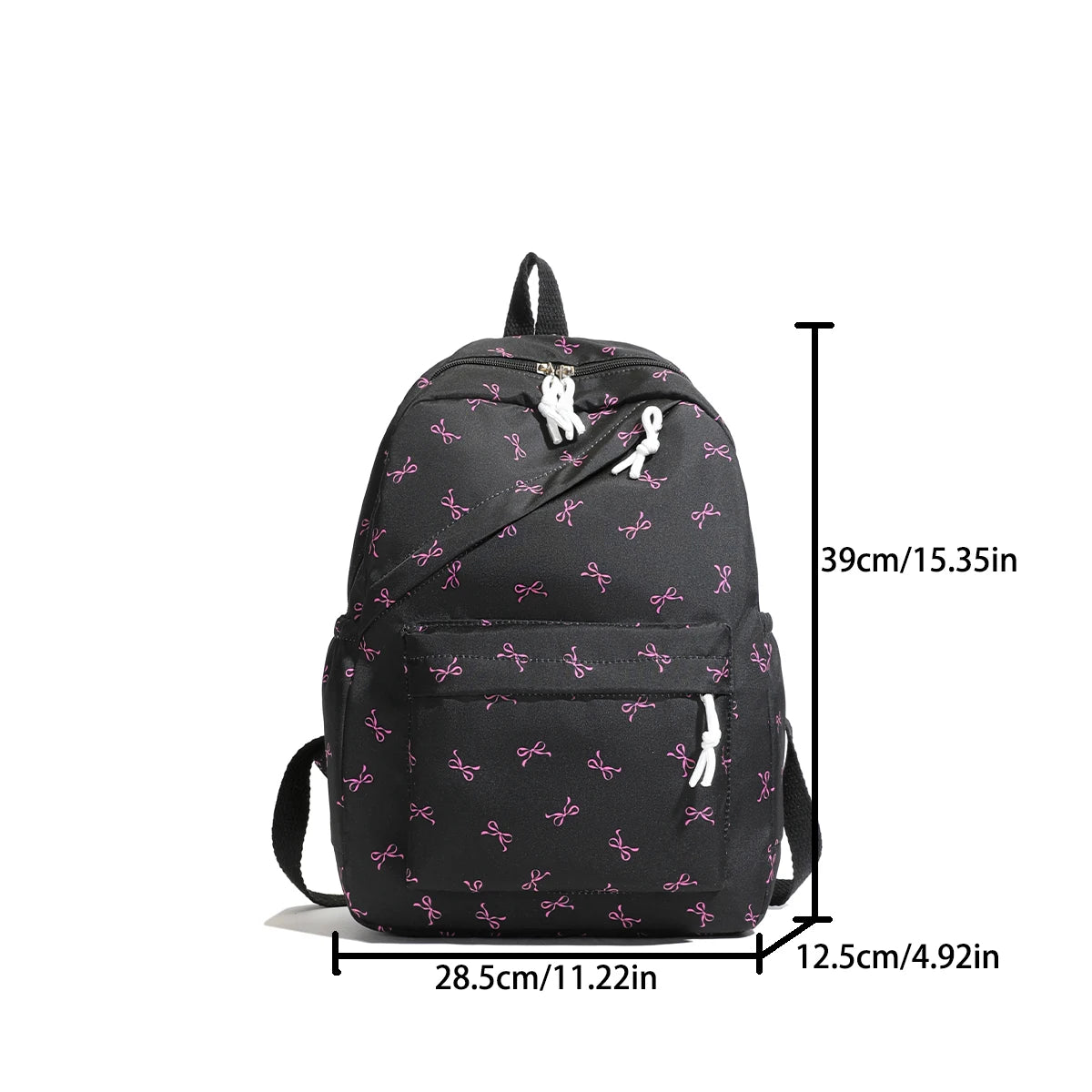 Bow Print Backpack