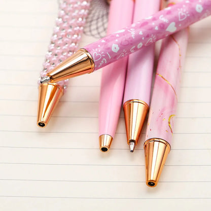 5 Pcs pink design Ballpoint Pens