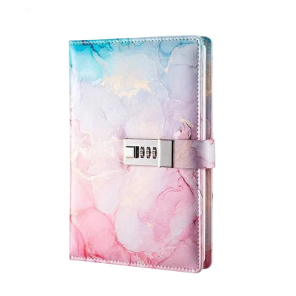 A5 Password notebook With Lock