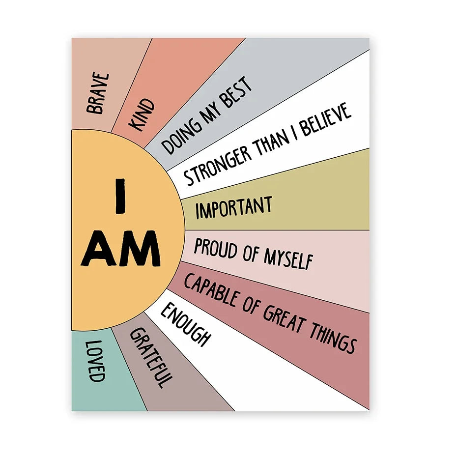 Sun Positive Affirmation Quote Poster Wall Art