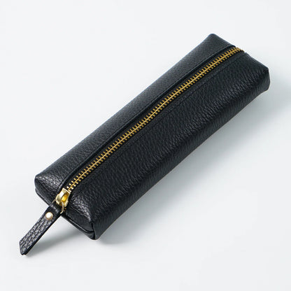 Genuine Leather Pencil Case Holder