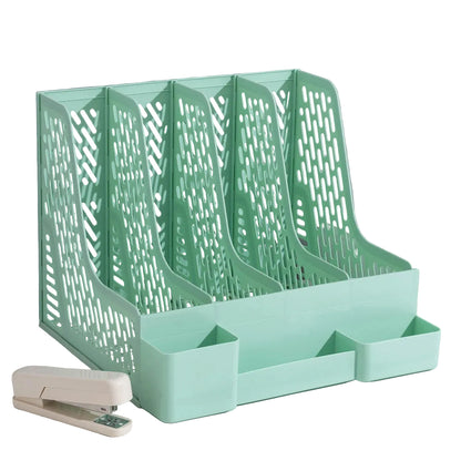 Four-Part File Frame with Pen Holder organizer
