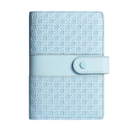 A6 Gingham Check PU Leather journal