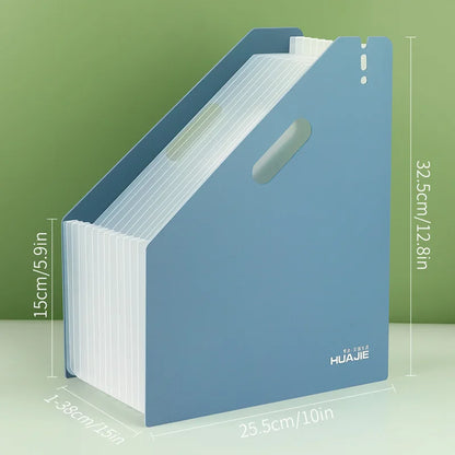 Expandable 13-Pocket A4 Accordion File Organizer