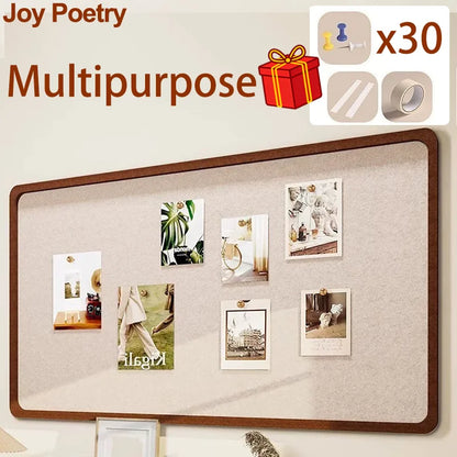 Large Felt Wall Multipurpose Bulletin Board