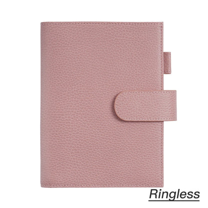Moterm Firm Pebbled Grain Leather Gray Pink journals